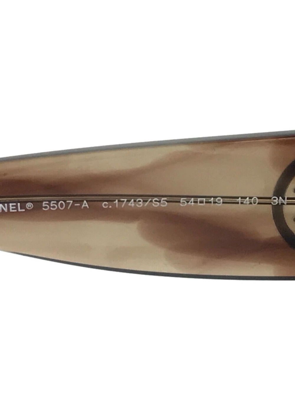 100% Authentic CHANEL Brown Gradient Sunglasses- CH5507A NWT comes w/ Case & COA - Picture 8 of 9